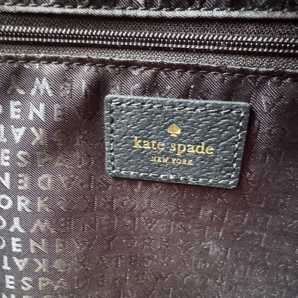 Kate Spade New York Grove Street Maeve Tote in black and cream - Picture 5 of 16